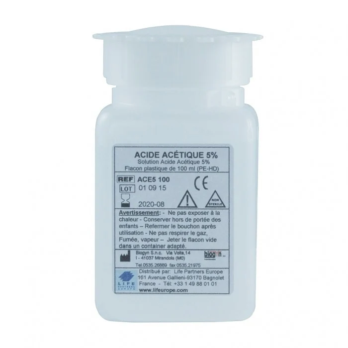 Acide acétique 5% - Flacon de 5 mL