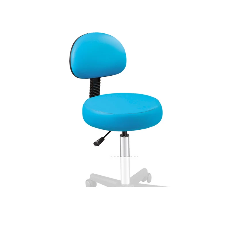 Tabouret Hermes avec dossier - Assise cousue