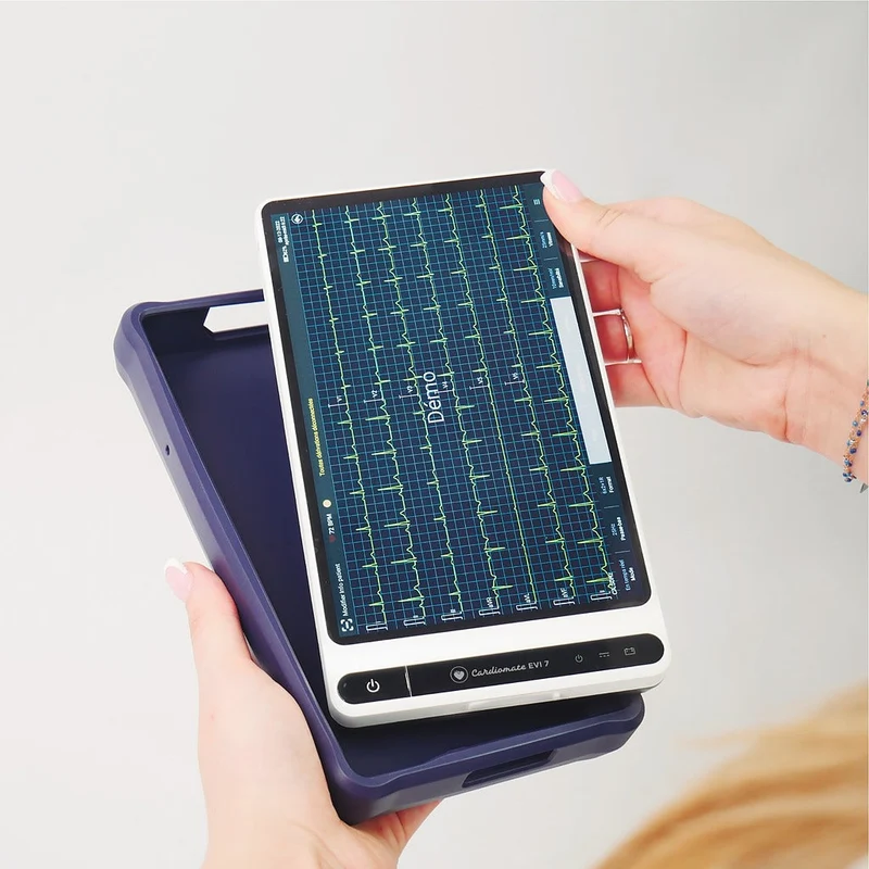 Tablette ECG Cardiomate EVI 7 Spengler, 12 dérivations