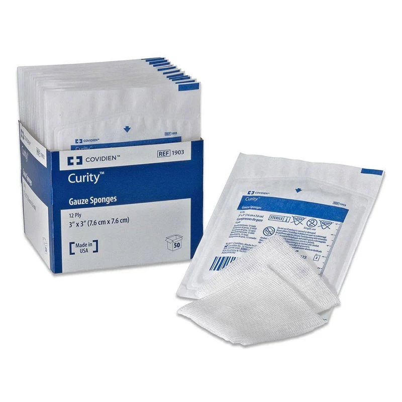 Curity Sterile Gauze Sponge 4" x 4"