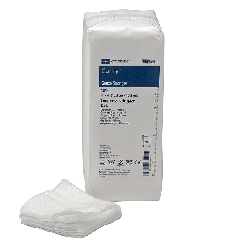 Curity Nonsterile Gauze Sponge 4" x 4"