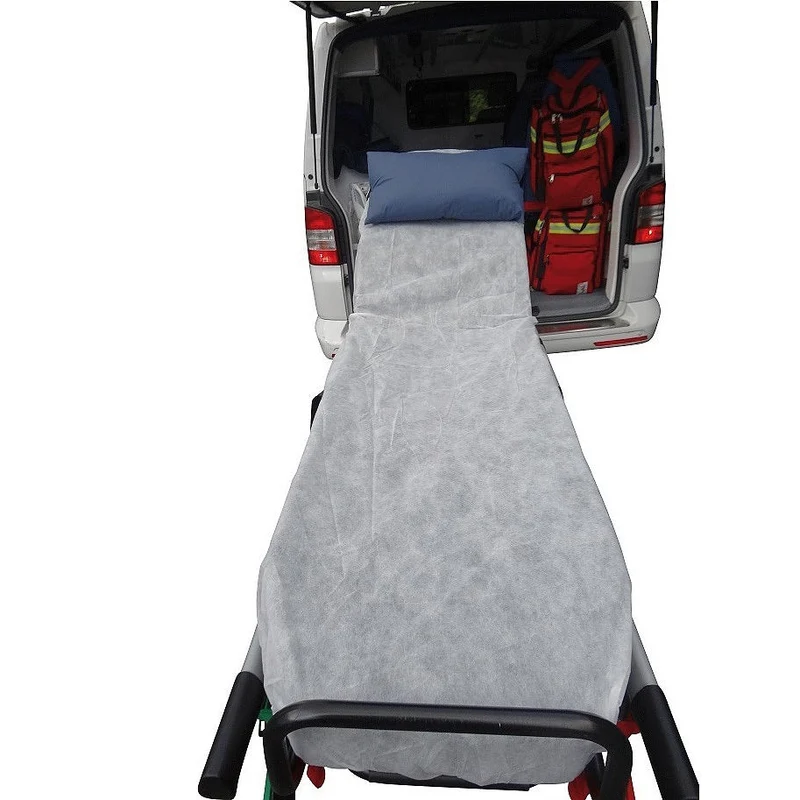 Drap Housse pour Brancard 50x185 cm 30g/m² - carton de 100