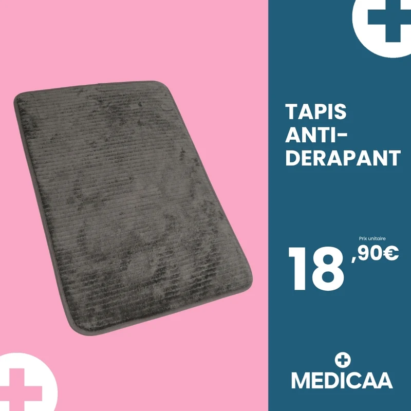 Tapis de Salle de Bain - Anthracite