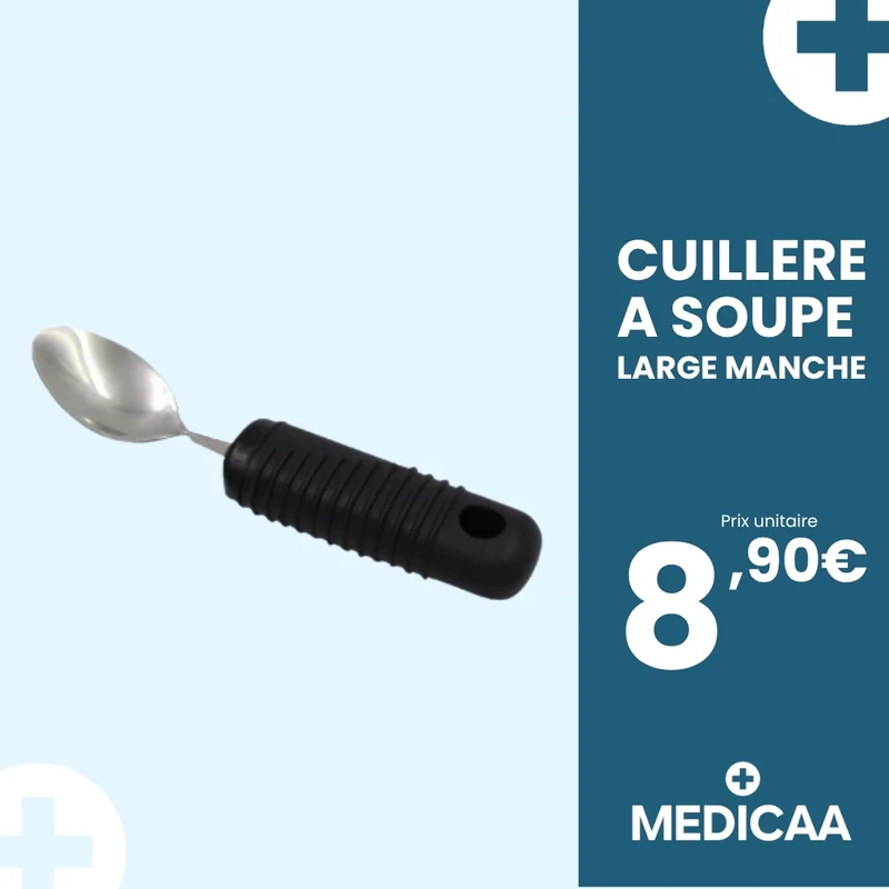 Cuillère à Soupe - Large Manche