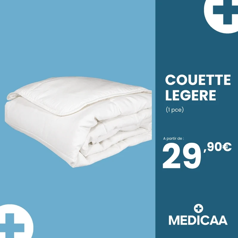 Couette légère - blanche