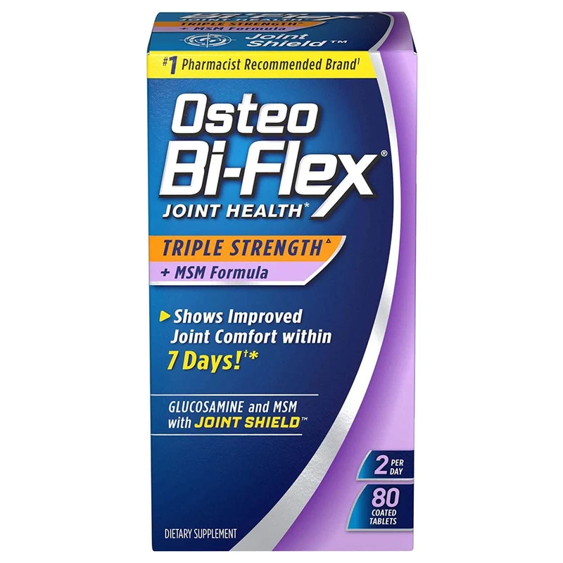 US Nutrition Osteo Bi-Flex® Triple Strength Dietary Supplement, Coated Tablet