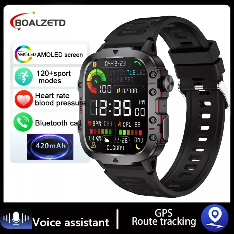 Montre connectée QX11 noire (Mali)