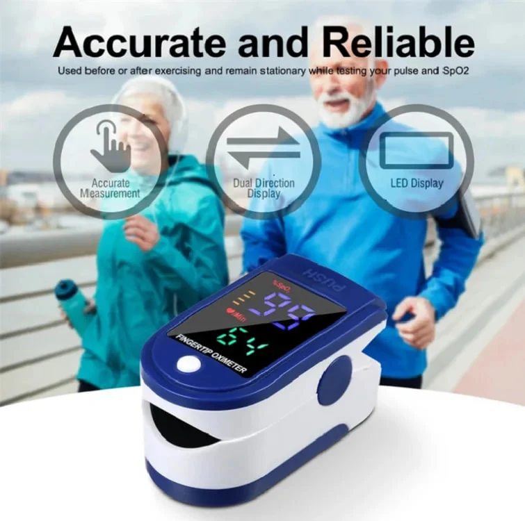 Compteur d'oxygène et de fréquence cardiaque de haute précision (Niger)