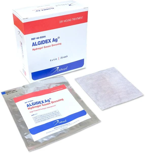 Algidex Ag® Hydrogel Gauze High Powered Autolytic Debridement