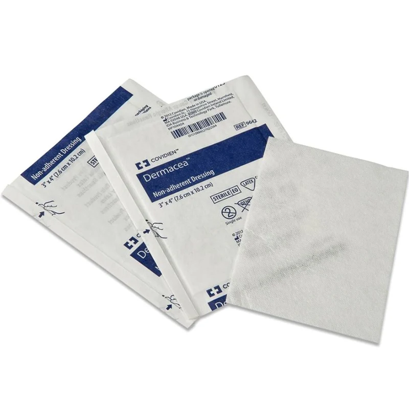 Dermacea Non-Adherent Dressing Gauze Pad, Sterile, 2" x 3"