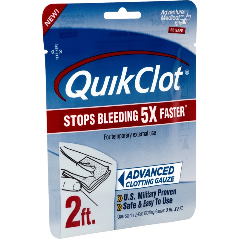 Adventure QuikClot Advanced Clotting Hemostatic Gauze