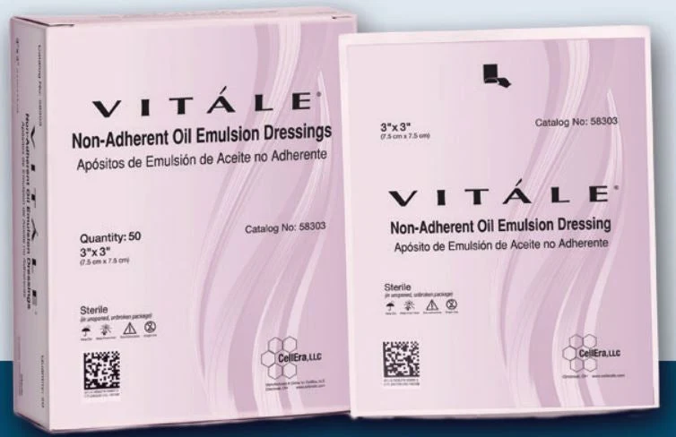 Vitále Non-Adherent Oil Emulsion Dressings