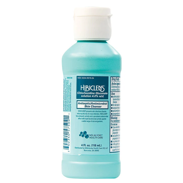 Molnlycke Hibiclens, Antiseptic, Antimicrobial Skin Cleanser, 4 oz