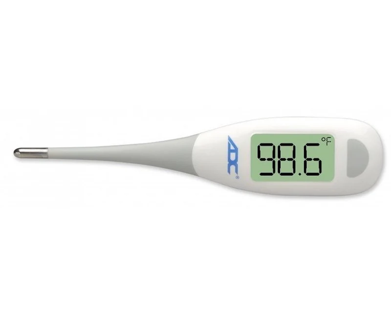 Adtemp™ V Fast Read Digital Medical Thermometer, 5.31" x 1.14" x 0.59"