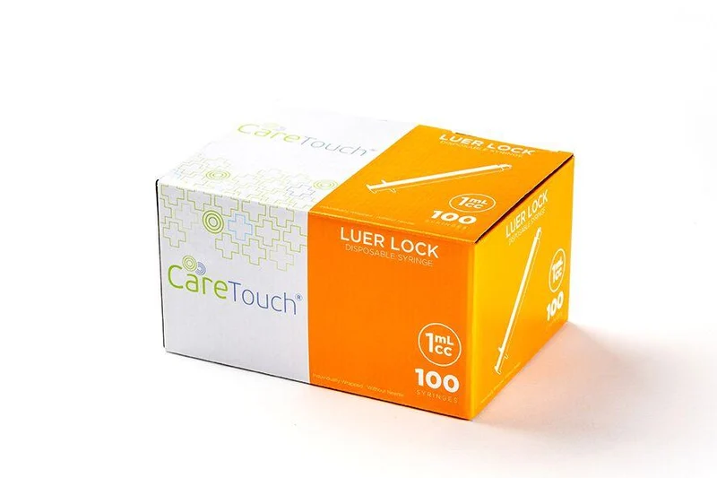 CareTouch Syringes Luer Lock 1ml