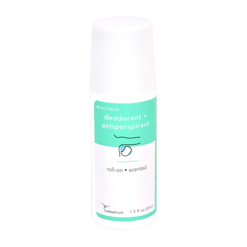 Cardinal Health Scented Antiperspirant Roll-On Deodorant, 1-1/2 oz.