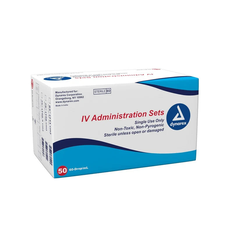 IV Administration set - 60 drop - 83", 1 inj site, 1LL