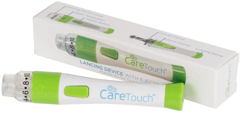 CareTouch Lancing Device with Ejector