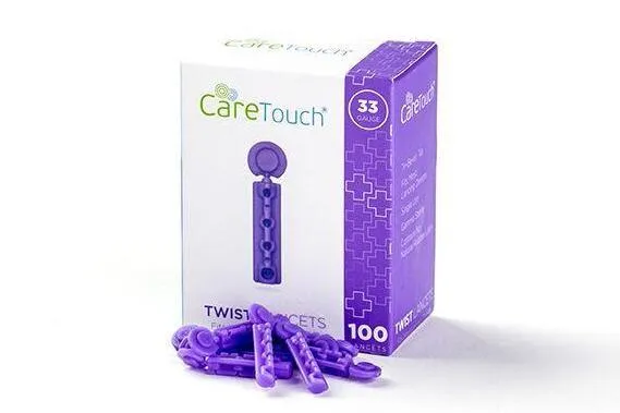 CareTouch Twist Lancets 33G