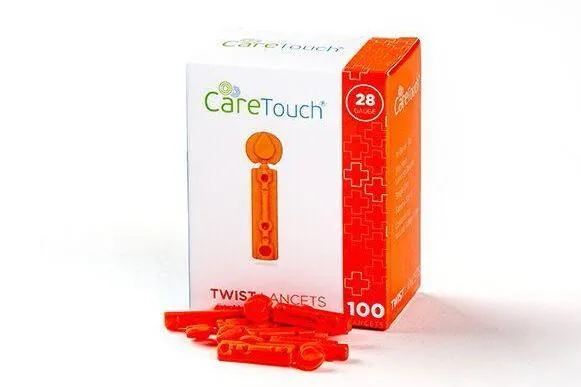 CareTouch Twist Lancets 28G