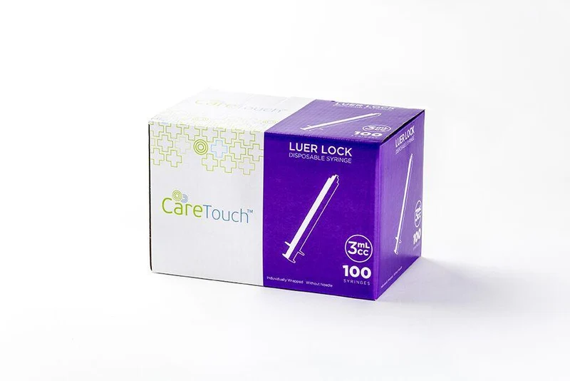 CareTouch Syringes Luer Lock 3ml