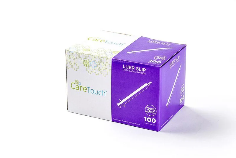 CareTouch Syringes Luer Slip 3ml