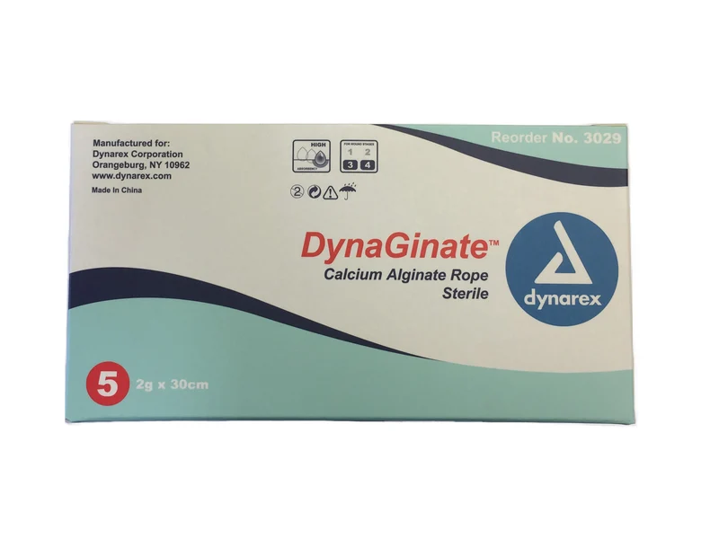DynaGinate - Calcium Alginate Rope Dressing - 2g x 30cm