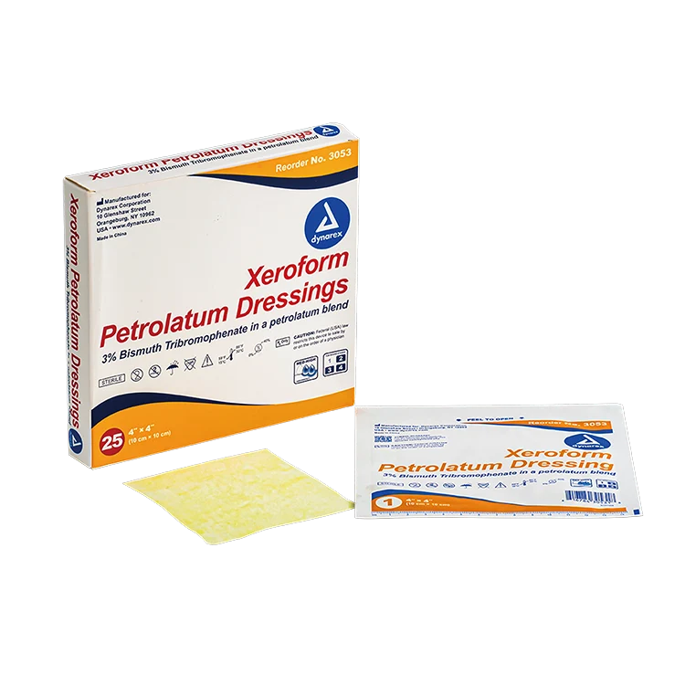 Xeroform Petrolatum Gauze Dressing - 4" x 4"