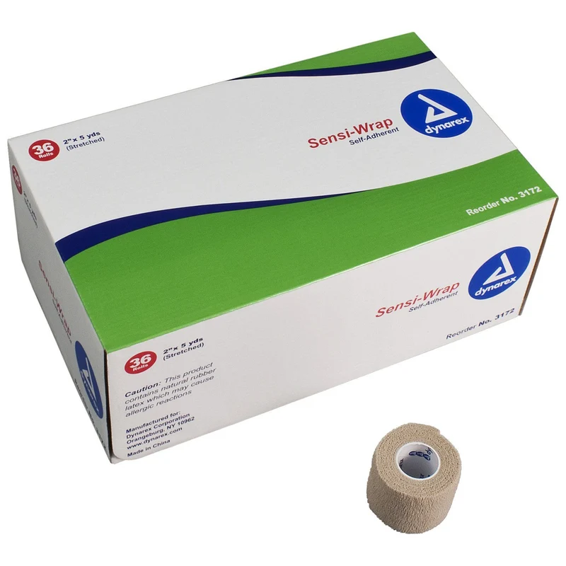 Sensi Wrap, Self-Adherent - 2" x 5 yds Tan