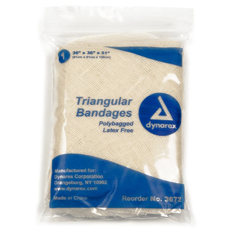 Triangular Bandage 36" x 36" x 51"