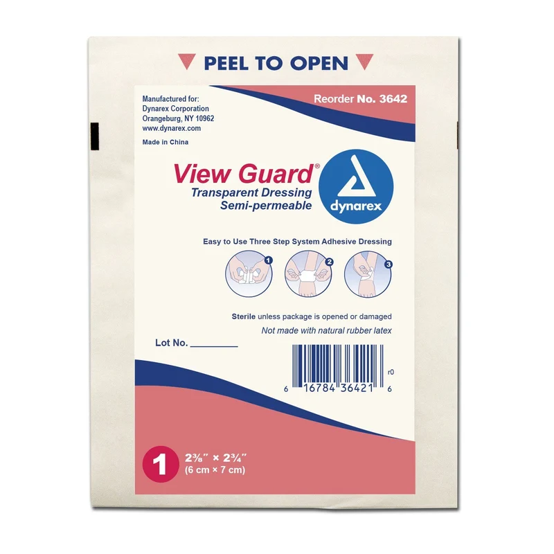 Semi-Permeable Trn Dressing, 2 3/8" x 2 3/4"