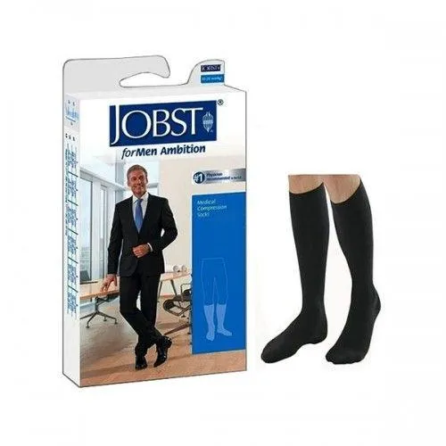 Ambition Knee-High, 30-40, Regular, Black, Size 1
