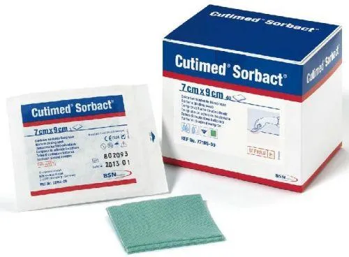 Cutimed Sorbact Dressing, 4" x 4"