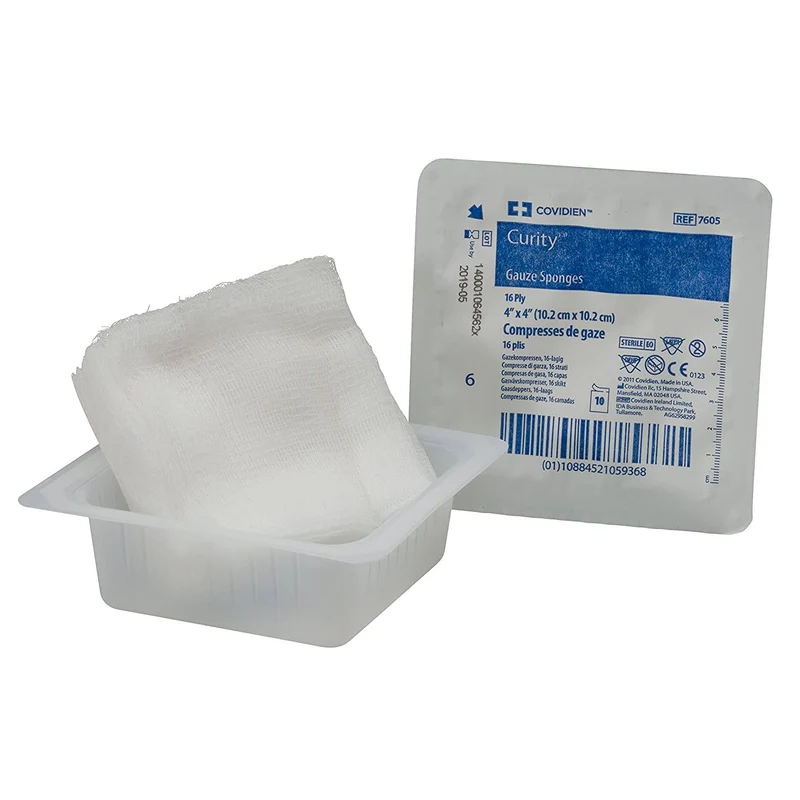 Curity Sterile Gauze Sponge 4" x 4" 16 ply