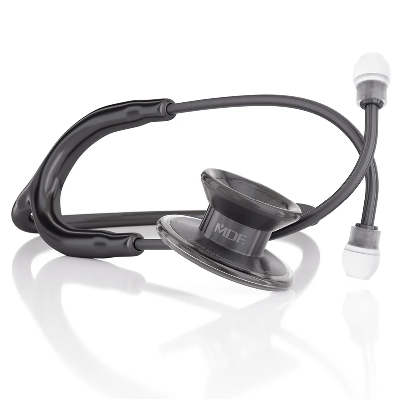 MD One® Epoch® Titanium - Adult Stethoscope -Noir/Metallica