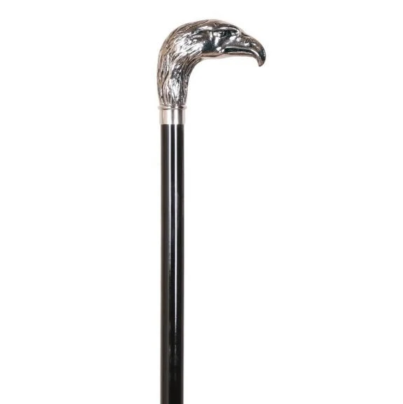 Canne orthopédique design Premium en nickel