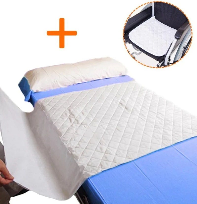 Pack de Coussins Absorbants pour Lit et Fauteuil Roulant