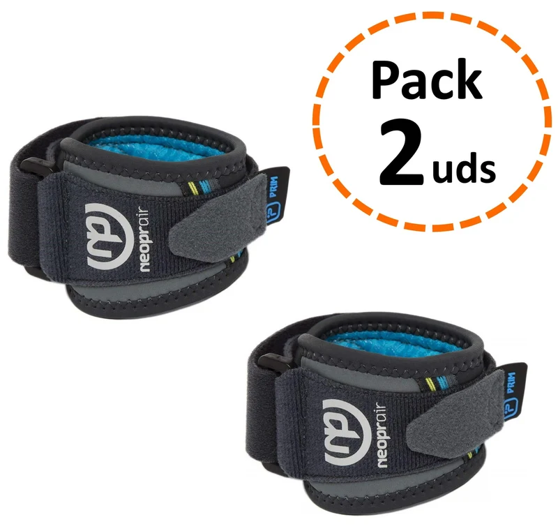 Bandes pour coudières Épicondylite Néoprène Pack 2 Unités