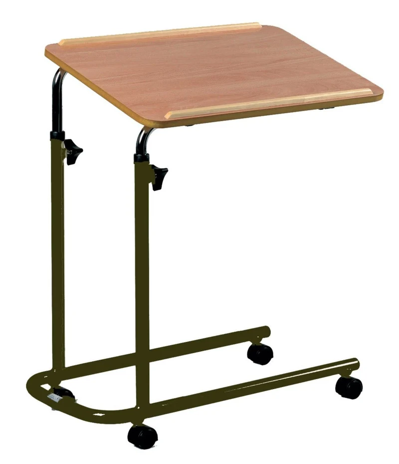 Table d'appoint avec Roulettes en Bois de Hêtre