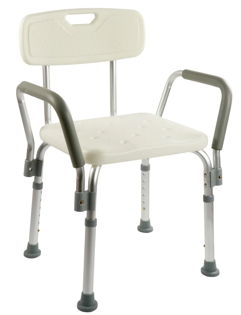 Chaise de Douche avec Accoudoirs Confort