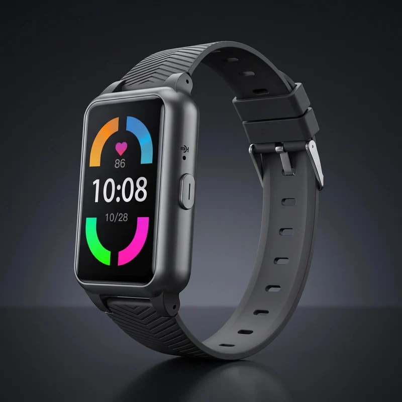 4G GPS Senior Safety Watch with Fall Detection SOS and IP67 Rating