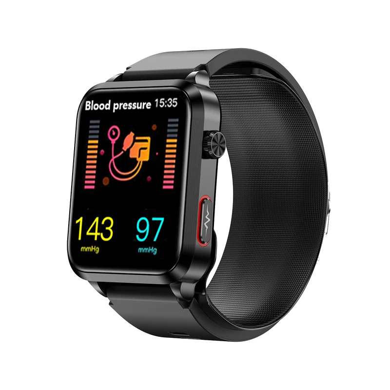 FITVII CARE AIR 2 Blood Pressure Watch with Air Pump Cuff, ECG & Sleep Tracking