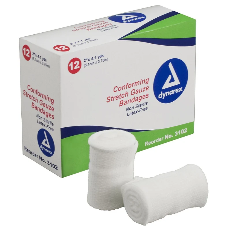 Self-Adhering Stretch Gauze Bandage 2", Nonsterile