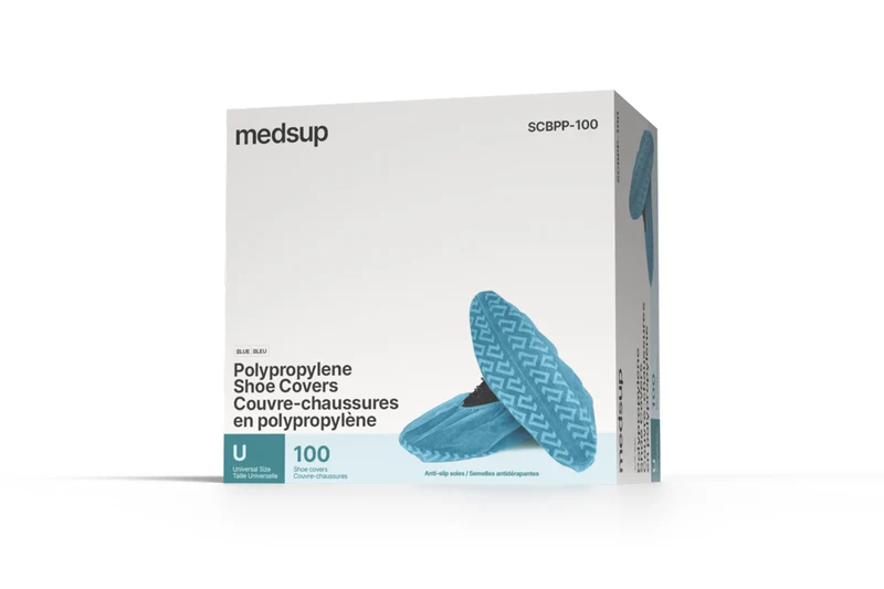 Polypropylene shoe covers