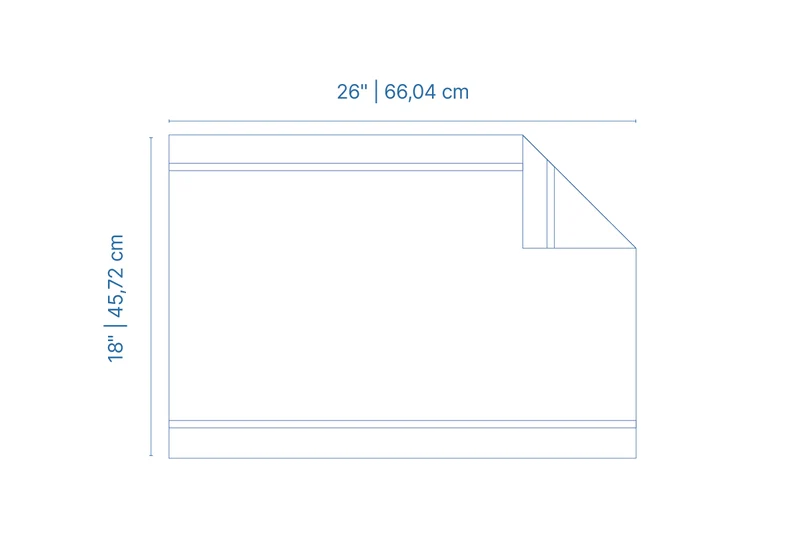 Sterile poly-lined drape