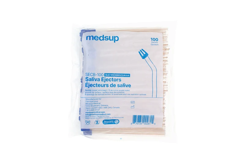 Blue saliva ejectors