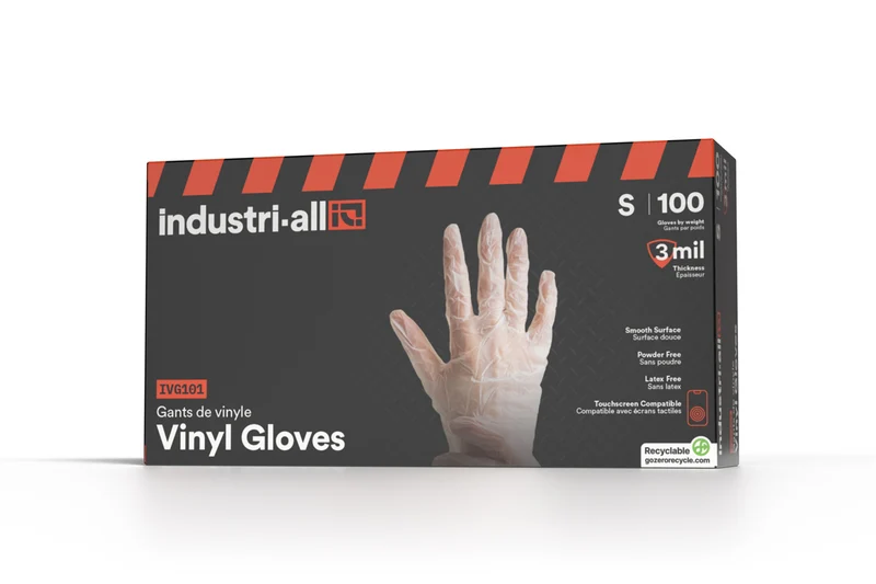 Clear Vinyl Gloves