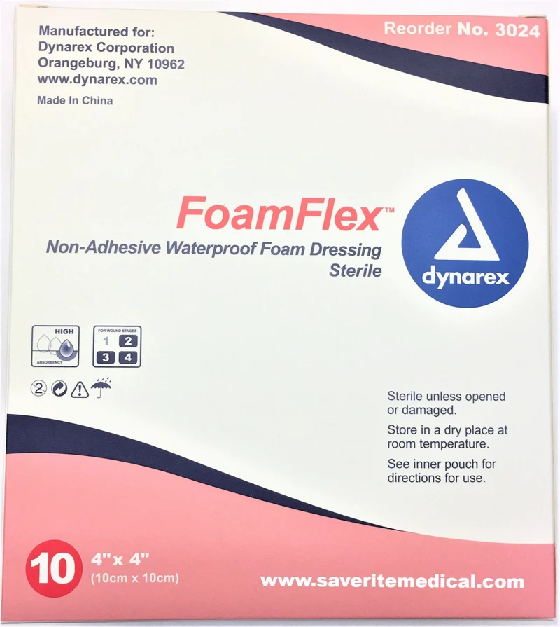 FoamFlex Non-Adhesive Waterproof Foam 4" x 4"