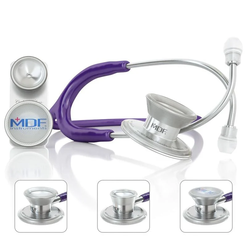 MD One® Epoch® Titane - Stéthoscope Adulte & Pédiatrique - Violet