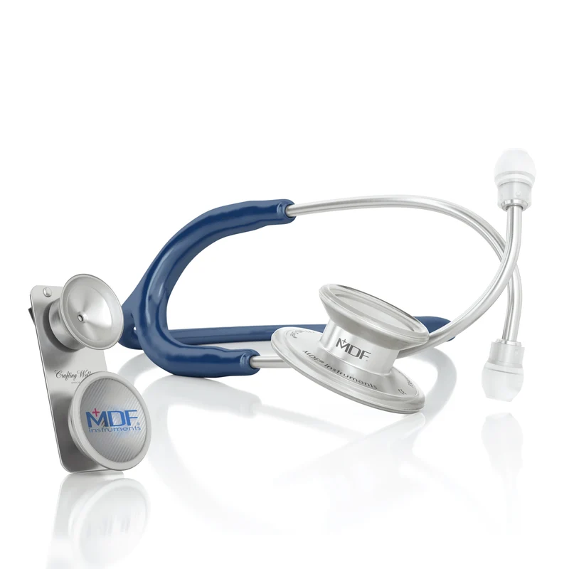 MD One® Epoch® Titane - Stéthoscope Adulte & Pédiatrique - Bleu marine